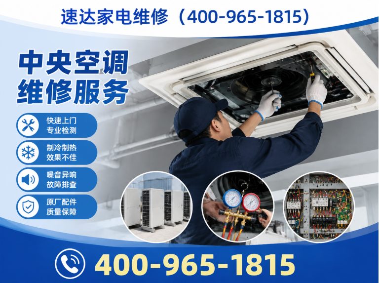 宿州中央空调维修展示图